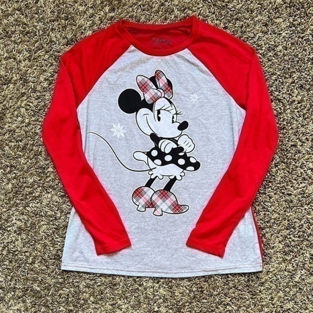 Girls Disney Minnie Mouse Long Sleeve XS